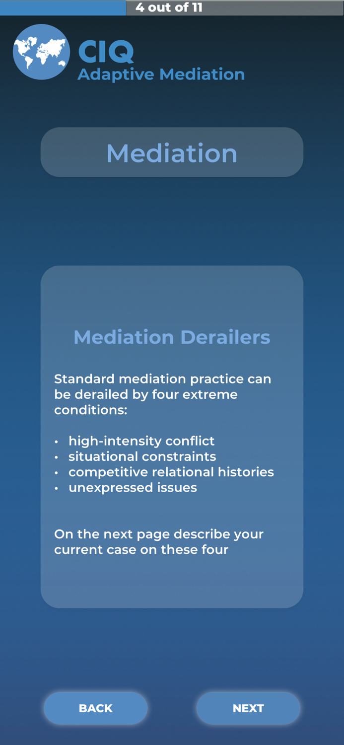 CIQ Adaptive Mediation