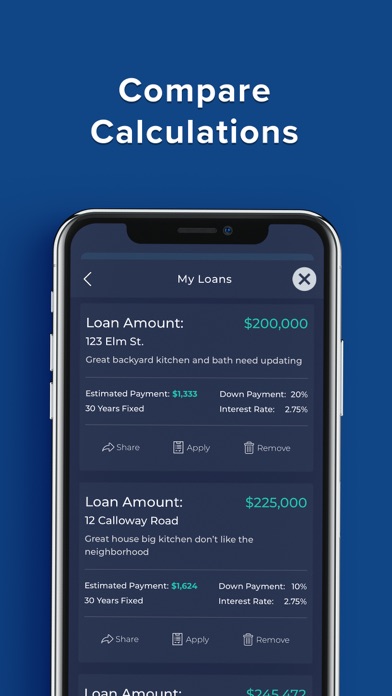 NewFed Mortgage Screenshot