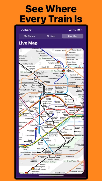 Tubemoji: London Trains screenshot-3