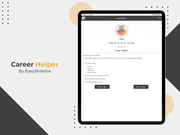 Career Helper Test and Consult