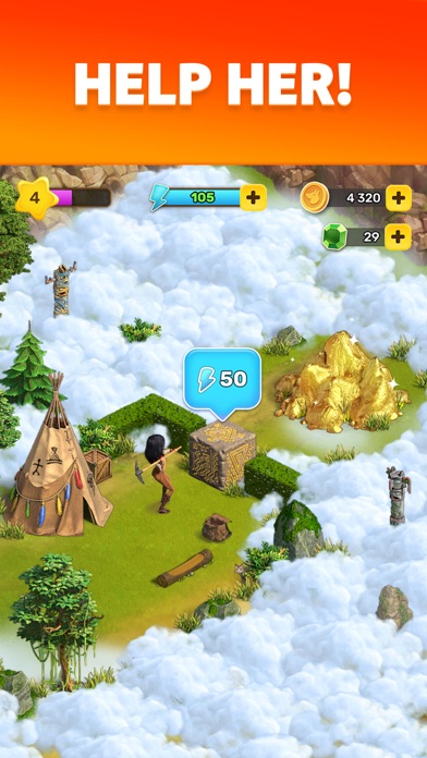 screenshot of Klondike Adventures: Farm Game 9
