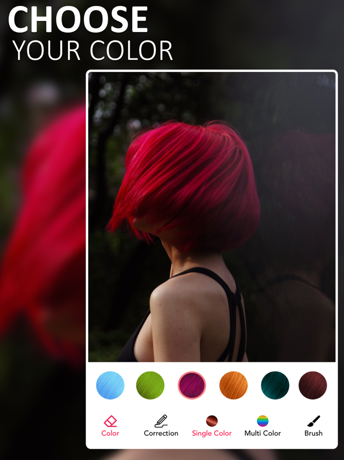 Hair Color Changer Beauty App