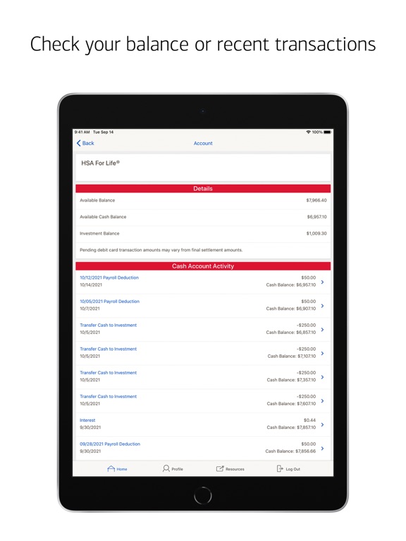 App screenshot