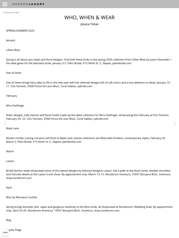 Modern Luxury Weddings