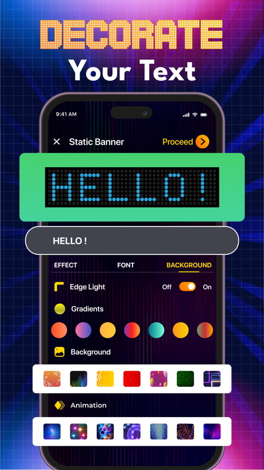 #2. LED Banner ; LED Scroller (iOS) Podle: Zain ul Abdin
