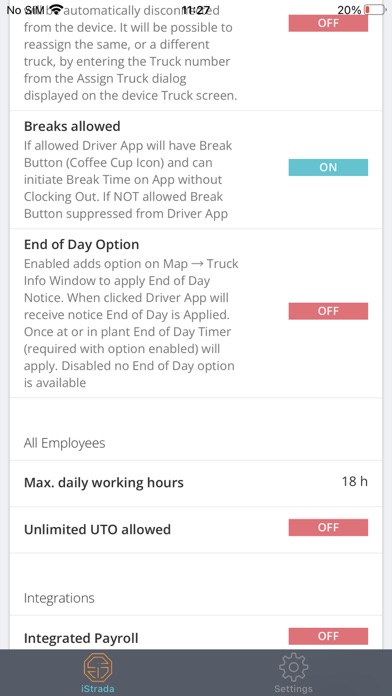 iStrada View Screenshot
