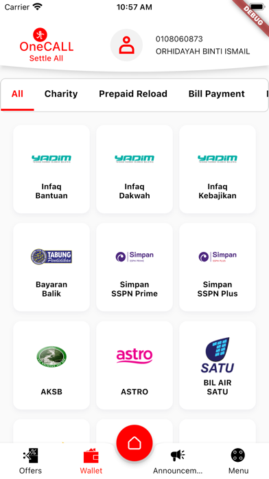 OneCALL FinTech Screenshot
