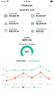 finances iphone screenshot 2