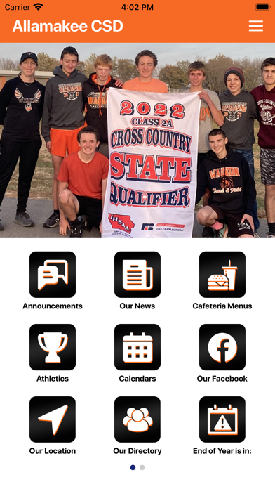 Allamakee CSD Screenshot