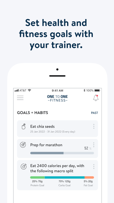 One to One Fitness Center Screenshot