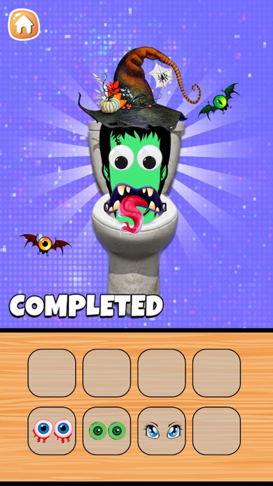 Monster Toilet Makeover Rush Screenshot