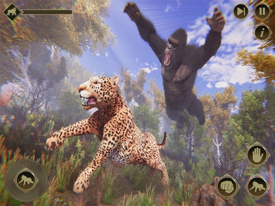 Angry Gorilla Monster Hunt Sim
