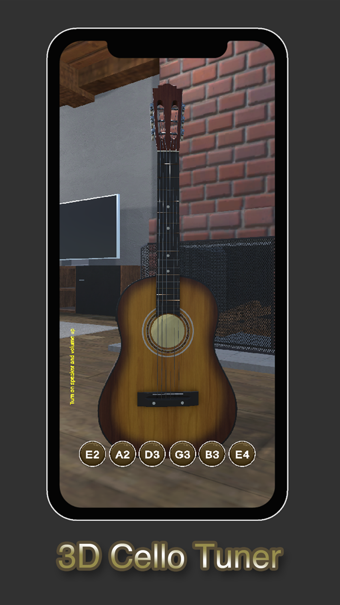 3D Guitar Tuner