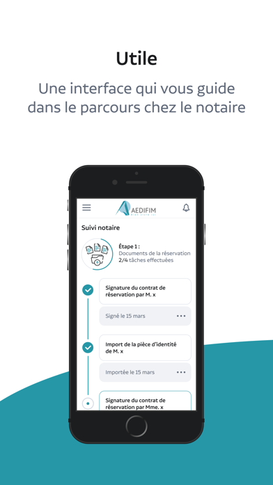 Screenshot #3 pour AEDIFIM - Espace client