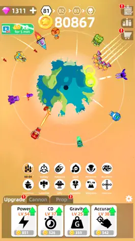 Game screenshot Planet Smash : Idle Wars hack