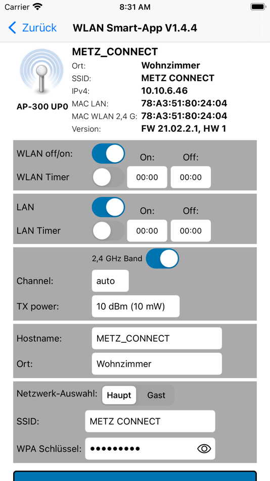 #5. METZ CONNECT WLAN (iOS) By: METZ CONNECT GmbH