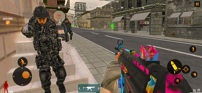 FPS Shooting Sniper Gun Games