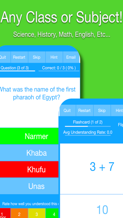 Quiz and Flashcard Maker Screenshot