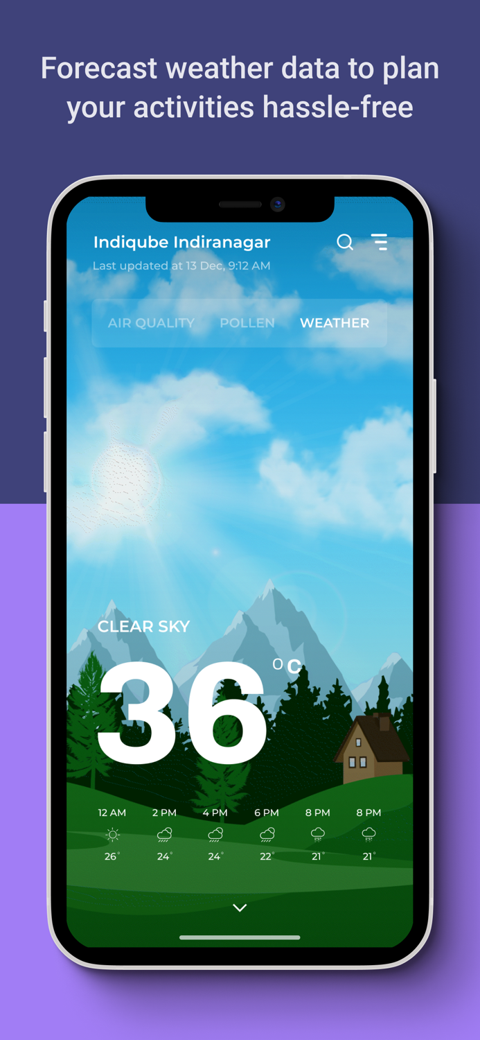 Air Quality and Pollen App-Ambee