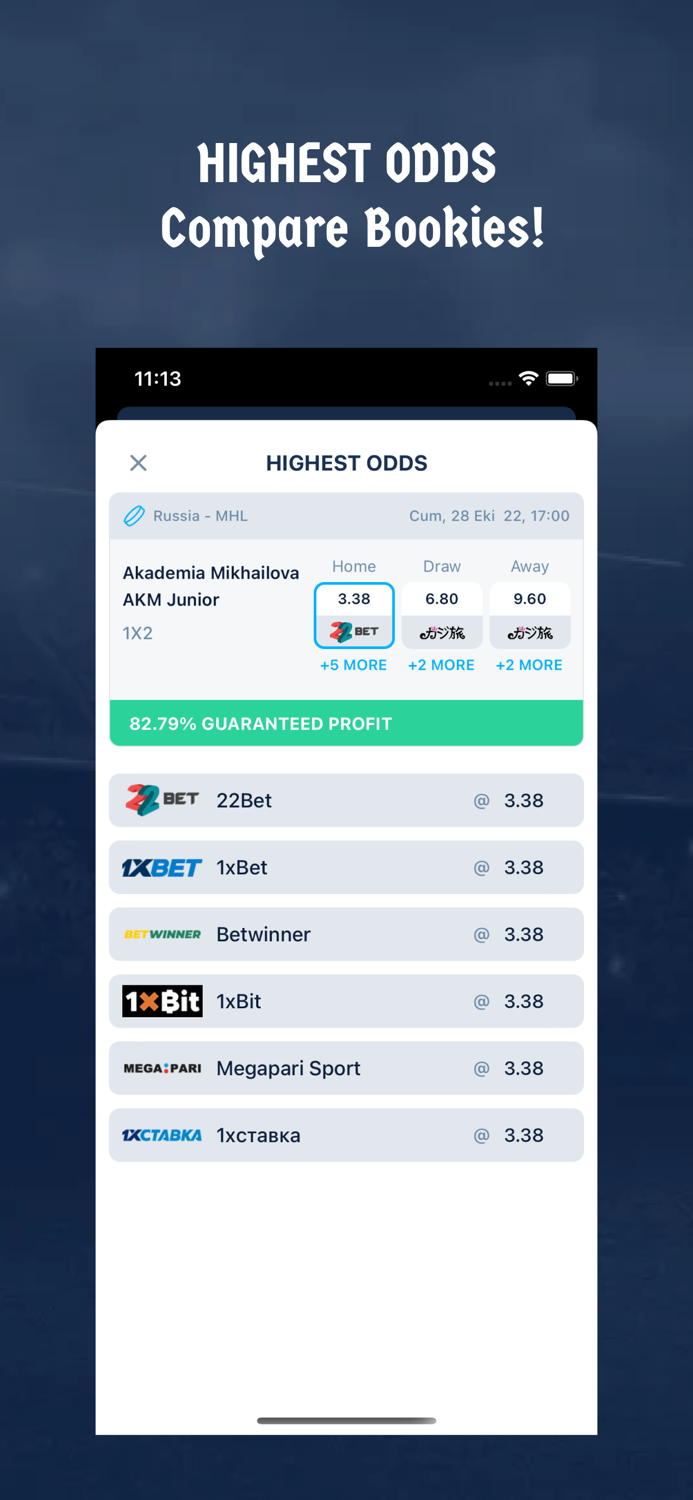 SBRadar - Sure Bet Calculator