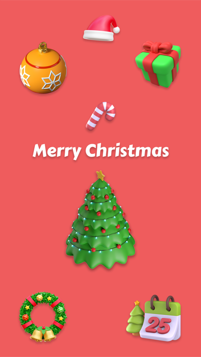 Screenshot #1 pour Christmas Stickers-2024 Wishes