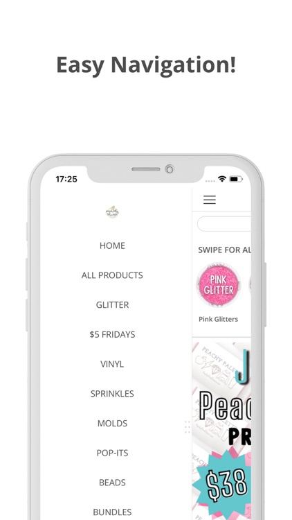 Peachy Olive Glitters screenshot-3