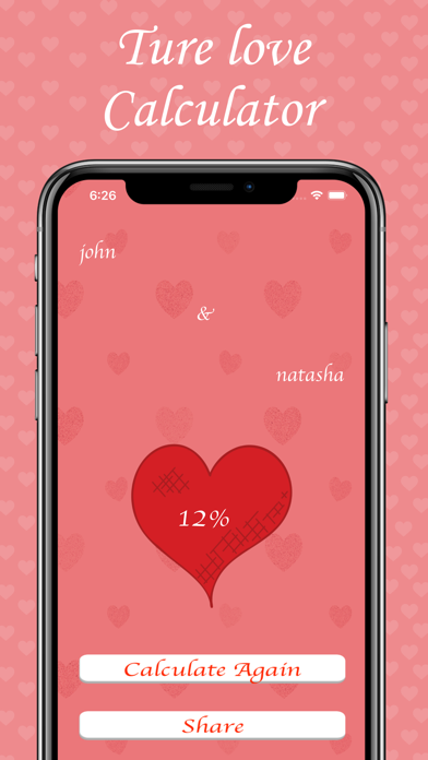 True Love - Calculator Screenshot
