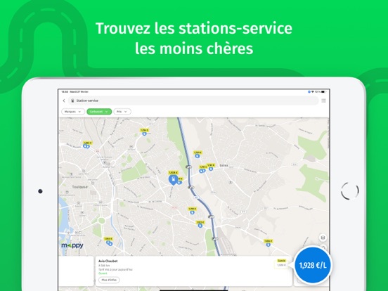 Screenshot #5 pour Mappy - GPS, trafic & prix