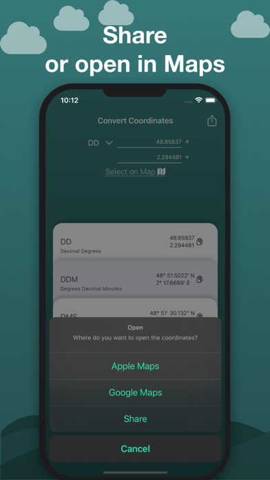 Convert coordinates dd dms ddm for android download free latest 