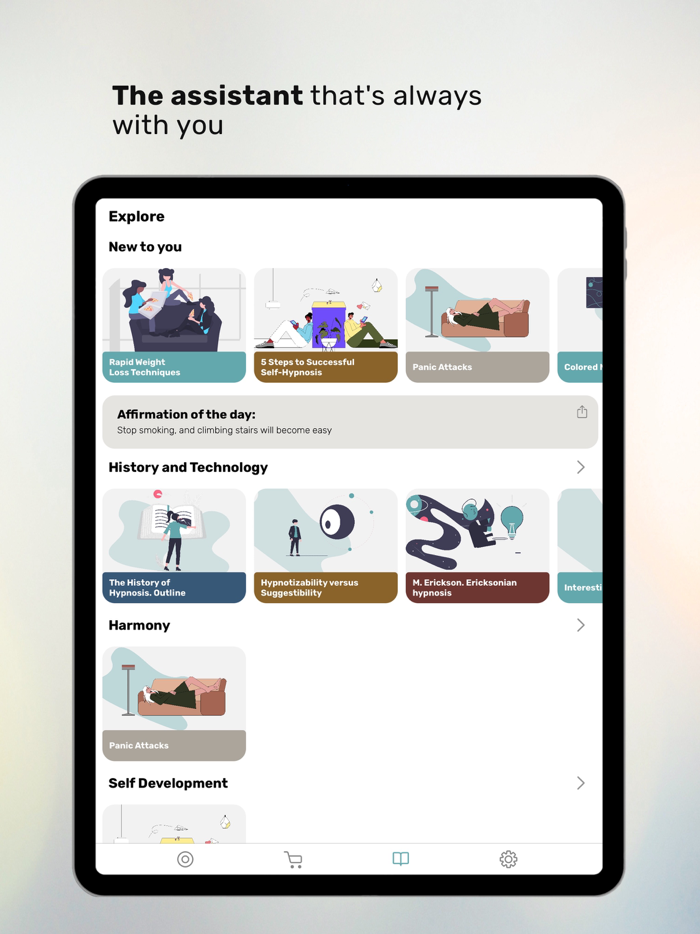 Hypnosis for self-improvement