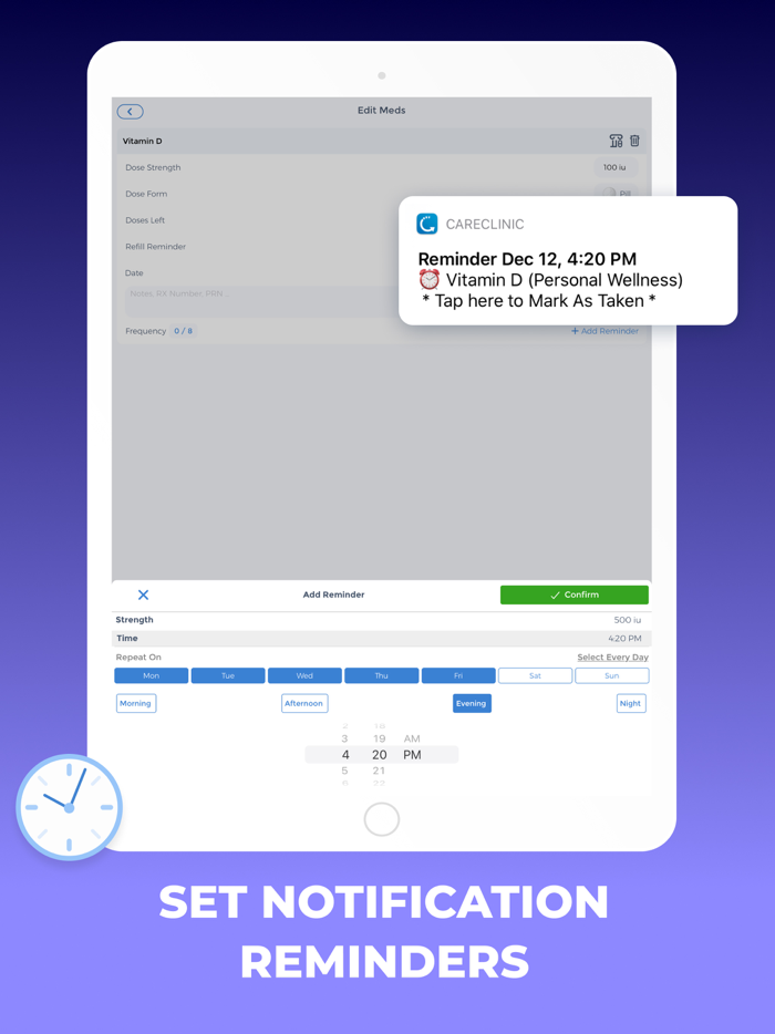Pill Reminder Tracker