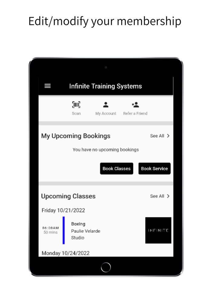 Infinite Training Systems