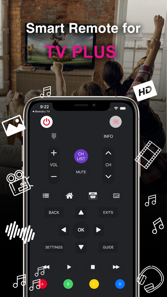 #1. Smart Remote for ThinG TV Plus (iOS) Podle: Khanh Le