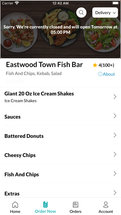 Eastwood Town Fish Bar Screenshot