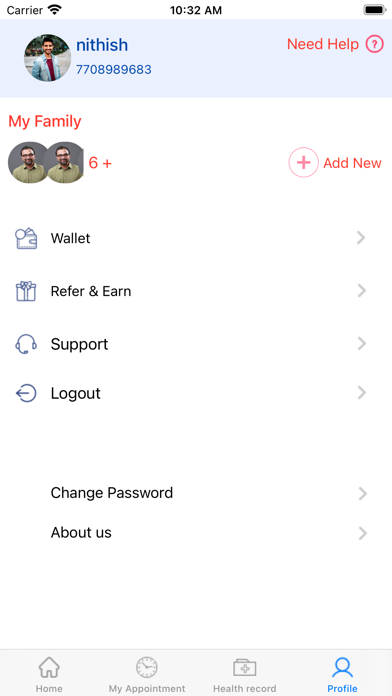 Second Opinion Patient Screenshot
