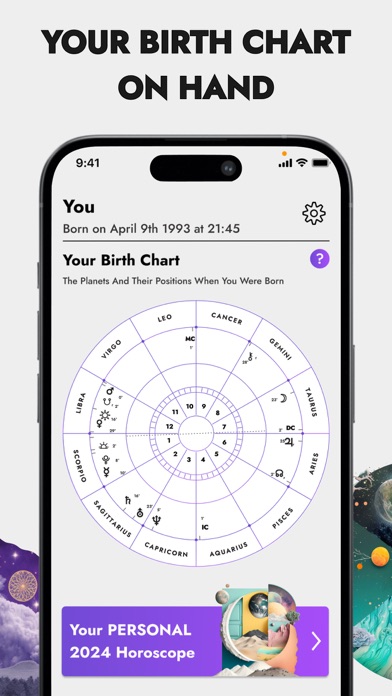AstroBella Astrology Horoscopeのおすすめ画像1