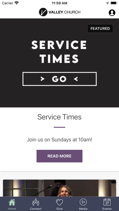 Valley Church Idaho Screenshot