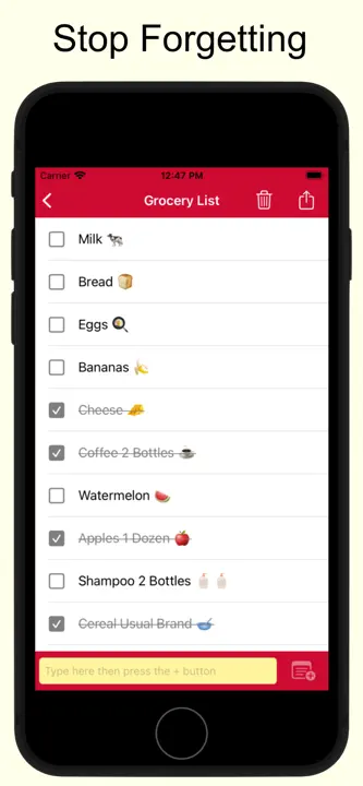 Shopping List - Simple & Easy: Screenshot 2 von 3