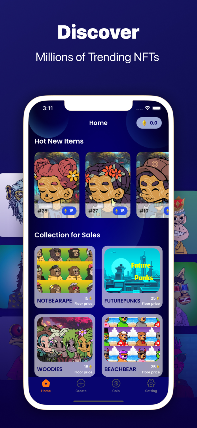 NFT Creator - Crypto Art Maker