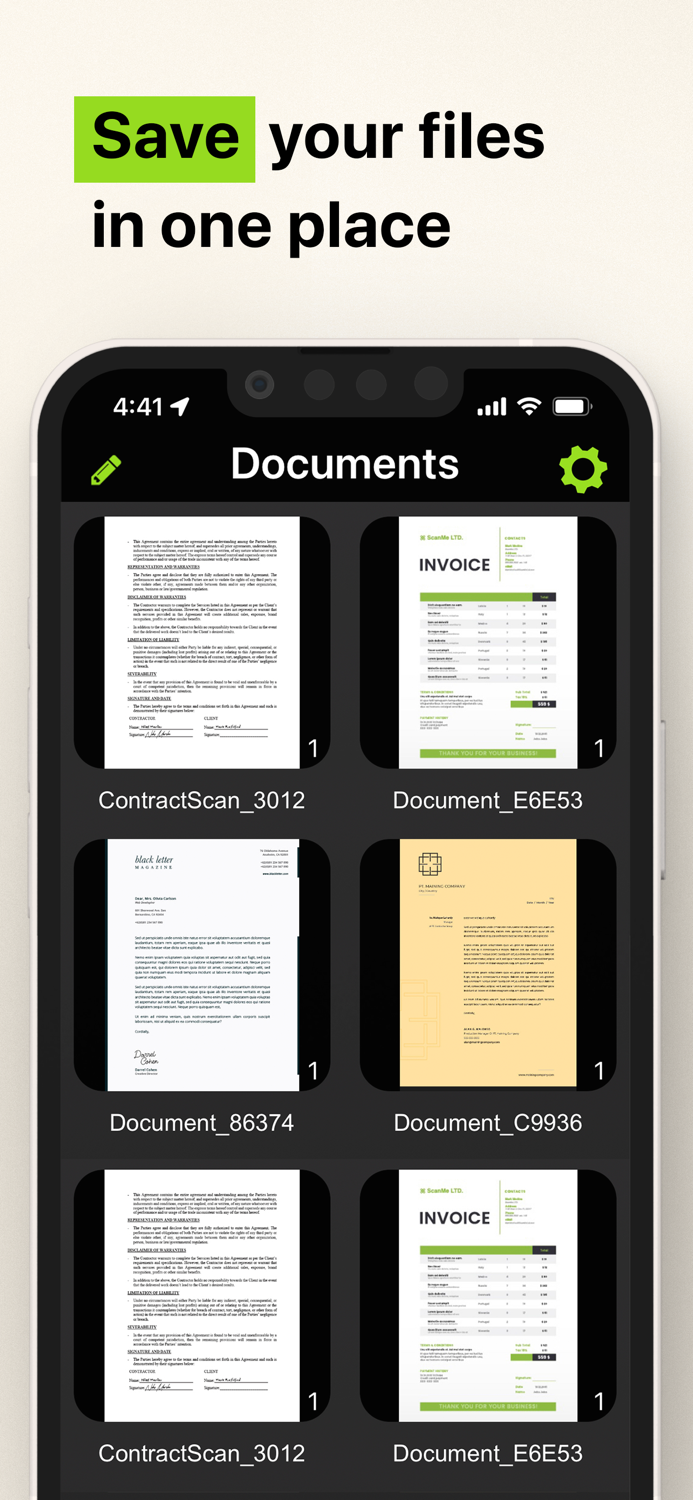 Camera Scanner - PDF