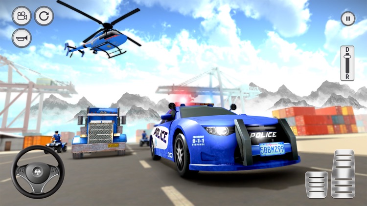 Police Simulator Cop Car Race screenshot-4
