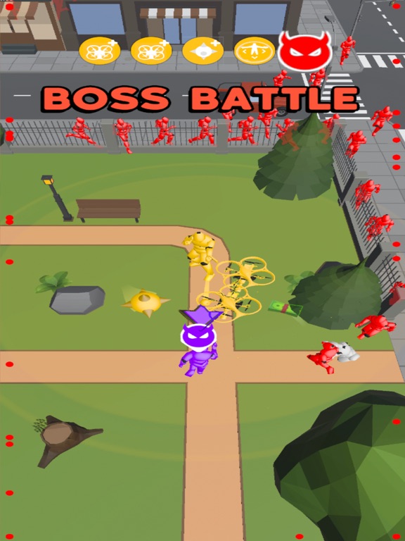 Sneaky Warriour 3D iPad screenshot 7 - Games app