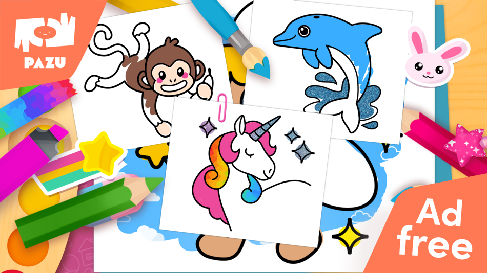 Coloring games for kids 2-6 - 1.6 - (iOS)