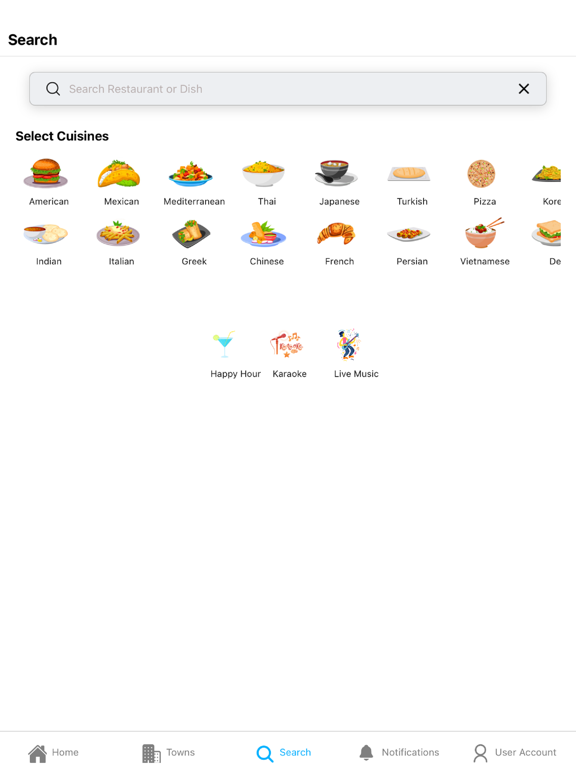 Squash Local Eats iPad screenshot 4 - Food & Drink app