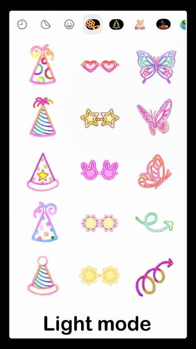 Screenshot #1 pour Sparkler Stickers