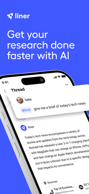 ‎Liner: Powered by ChatGPT Screenshot