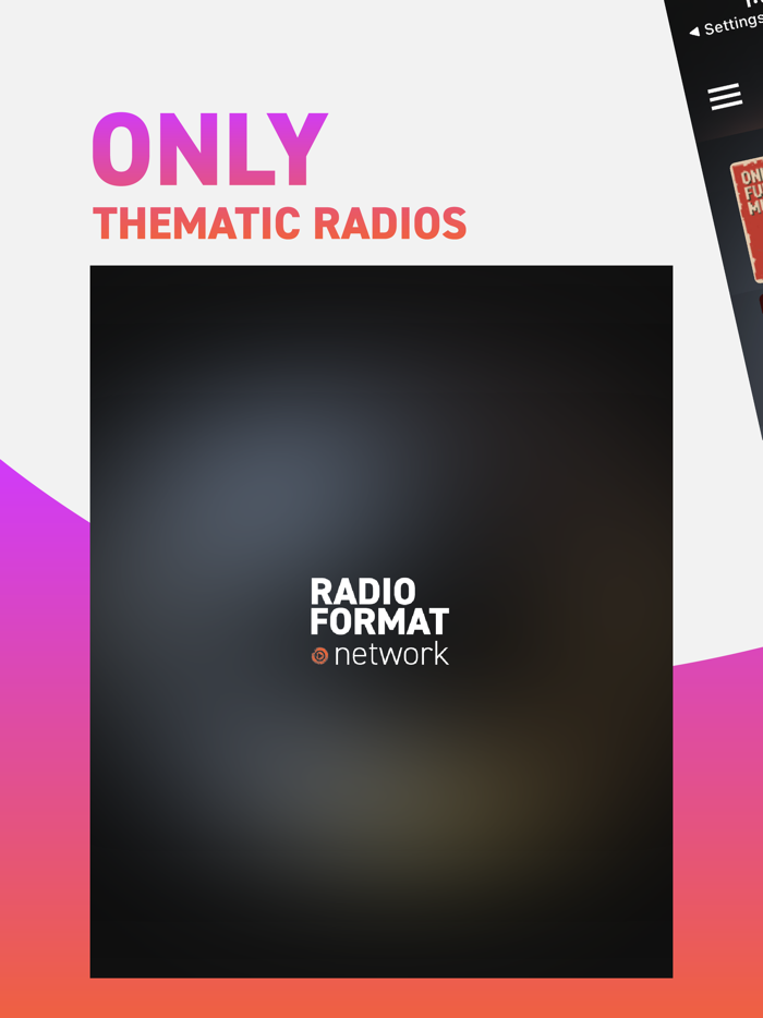 Radio Format thematic radios