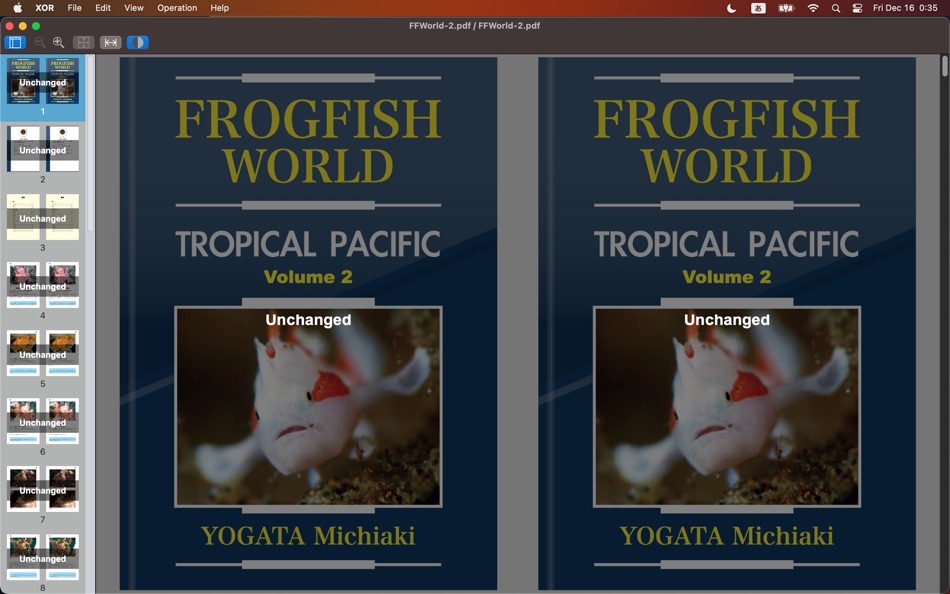 #1. XOR (macOS) 由: Michiaki Yogata