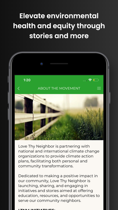 Love Thy Neighbor Movement Screenshot