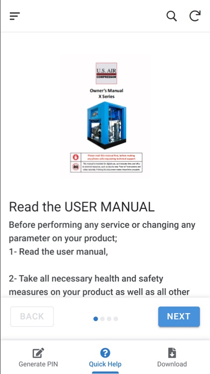 Pin Generator UsAir Compressor screenshot-3